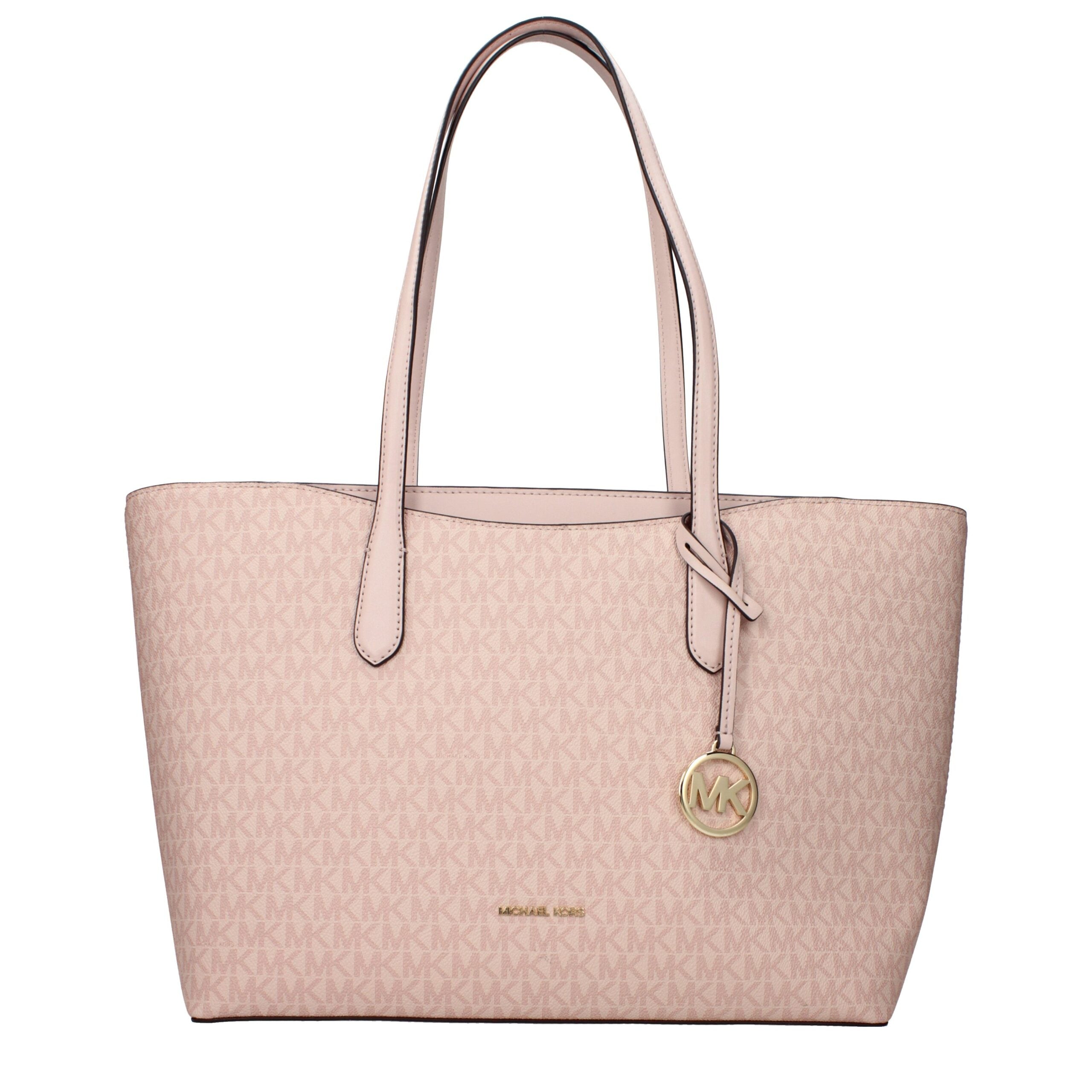 Michael Kors Pink Fabric Shoulder Bags